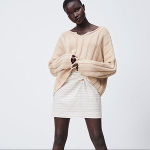 NWT Zara Rib Knit Sweater Sz S